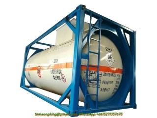 Recipientes para tanques de cloro líquido ISO 20FT 21.670 litros (CL2)