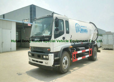 China Caminhões do vácuo de ISUZU/motor sépticos 205HP do Euro 5 do caminhão sução do esgoto fornecedor