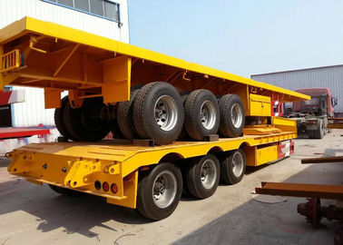 China 30 Tons-60 das toneladas 40ft do leito reboque semi para o transporte da carga do recipiente fornecedor