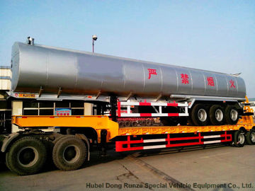 China De óleo comestível do tanque reboque de aço inoxidável semi para o transporte 33Kl do óleo comestível - litro 47K com camada de isolamento  fornecedor
