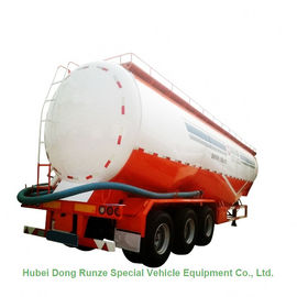 China Tri reboque do tanque de aço do eixo semi para a entrega maioria seca 80Ton 65000L do cimento fornecedor