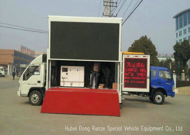 China Caminhão móvel móvel do diodo emissor de luz da atividade exterior de Forland 4X2 para anunciar o vídeo do diodo emissor de luz fornecedor