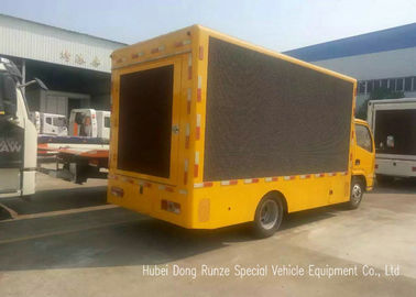 China Veículo de anúncio conduzido móvel personalizado com exposição 4600 x 2080mm da tevê do quadro de avisos fornecedor