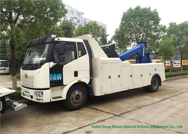China FAW integrou a recuperação do caminhão de reboque do Wrecker para a carga de levantamento do carro 8000Kg fornecedor