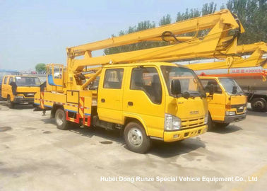 China Elevado desempenho articulado montado caminhão das plataformas de trabalho aéreo de ISUZU 16m fornecedor