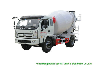 China Caminhão pequeno com bomba, caminhão móvel do misturador concreto de YUEJIN 5m3 do misturador 4x2 fornecedor