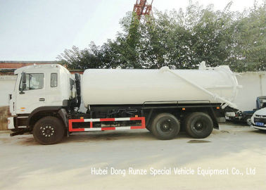 China Caminhão de petroleiro da sução da água de esgoto do veículo com rodas de JAC LHD 4x2 10 com bomba de vácuo 16m3 fornecedor