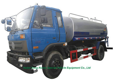 China Caminhão de tanque de aço inoxidável de 10 toneladas da água potável limpa com o sistema de extinção de incêndios da bomba de água para a entrega e o pulverizador da água fornecedor