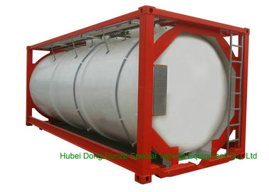 China Do volume de aço inoxidável de um ISO de 316 recipiente líquido do tanque 20 FT para líquidos perigosos fornecedor