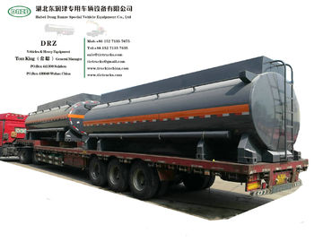 China O corpo líquido químico do petroleiro do corpo ácido químico do tanque com recipiente trava o transporte rodoviário WhsApp do reboque: +8615271357675 fornecedor