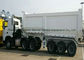 Do descarregador caminhão de reboque resistente semi para o reboque hidráulico 45 do caminhão basculante da descarga da forma de 3 eixos U - de 50 toneladas fornecedor