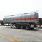 De óleo comestível do tanque reboque de aço inoxidável semi para o transporte 33Kl do óleo comestível - litro 47K com camada de isolamento  fornecedor
