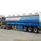 Tri eixos 50000 reboques do tanque de óleo da palma dos compartimentos dos litros 7 - 8, reboque 50KL do tanque de óleo bruto - do litro 55K fornecedor