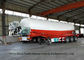 Tri reboque do tanque de aço do eixo semi para a entrega maioria seca 80Ton 65000L do cimento fornecedor