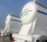 Do cimento do tanque reboque maioria para o transporte, reboque 40cbm Capaciy semi do caminhão de petroleiro fornecedor