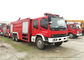 Caminhões do departamento dos bombeiros do tanque de água de ISUZU 6x4, viaturas de combate do fogo resistentes fornecedor