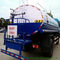 Caminhão de tanque de aço inoxidável de 10 toneladas da água potável limpa com o sistema de extinção de incêndios da bomba de água para a entrega e o pulverizador da água fornecedor