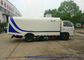 Caminhão da vassoura de estrada do vácuo de JMC 4X2, caminhão do líquido de limpeza de rua com água de alta pressão fornecedor