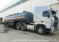 eixos químicos do caminhão de petroleiro 30-45CBM 3 para o ácido clorídrico, entrega do cloreto férrico fornecedor