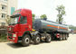 Caminhão de petroleiro químico da suspensão da mola de 3 eixos para o Hypochlorite de sódio 33CBM NaOCl fornecedor