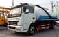 Caminhões do vácuo/caminhão sépticos pequenos personalizados limpeza da água de esgoto 1300 galões fornecedor