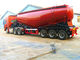 reboque do petroleiro do volume do tanque de silo do eixo de 2 /3 para transportar o trigo - reboque maioria do tanque das grões do feijão fornecedor