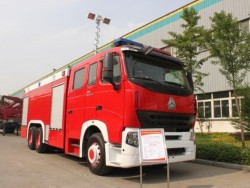 Água de 8 toneladas de China e caminhão de 4 toneladas da luta contra o incêndio da espuma