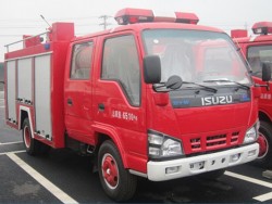 caminhão da luta contra o incêndio de 3000L ISUZU 4x2