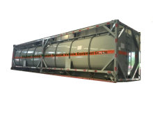 Recipiente para tanque Classe 8 Naclo 20FT para hipoclorito de sódio (NaClO máx 15%) Solução perfeita para transporte de branqueamento de líquidos Un 1791