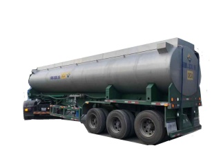 Tanque de aço inoxidável da solução do hidróxido de sódio 40FT para recipientes portáteis do tanque do ISO do reboque