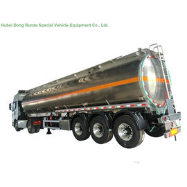China Da liga 5083 de alumínio do tanque reboque 40000L semi, eixo do petroleiro 3 da entrega do fuel-óleo fornecedor