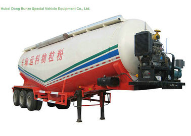 China V tipo do tanque reboque 50 - 55 M3 semi, reboques maiorias secos do cimento resistentes fornecedor