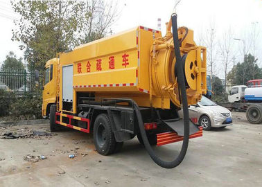 China O vácuo séptico de DongFeng transporta jorrar combinado, caminhão 8000L da coleção da água de esgoto fornecedor