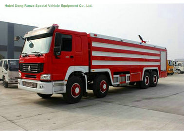 China Multi caminhão do Pumper do fogo da finalidade HOWO 8x4 com o tanque de água de 24 toneladas para a luta contra o incêndio fornecedor