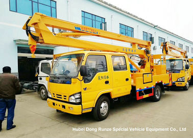 China O caminhão aéreo LHD EURO5 da plataforma de ISUZU 4x2 14-16M, veículo montou plataformas de trabalho fornecedor