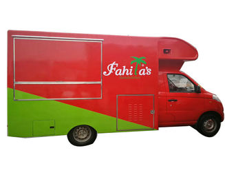 China Caminhão de cozinha móvel da gasolina impressionante, tipo móvel de Van Gasolina Combustível do fast food fornecedor