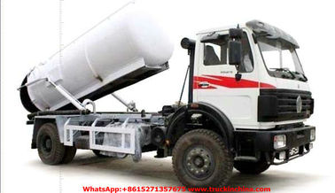 China Veículos sépticos WhatsApp do caminhão do vácuo do petroleiro de Beiben/limpeza do esgoto: +8615271357675 fornecedor