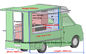 Caminhão de cozinha móvel feito sob encomenda da cor JAC, fast food móvel Van da rua fornecedor