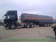 Tri caminhão de entrega químico da soda cáustica dos eixos para 30 - hidróxido de sódio 45MT fornecedor